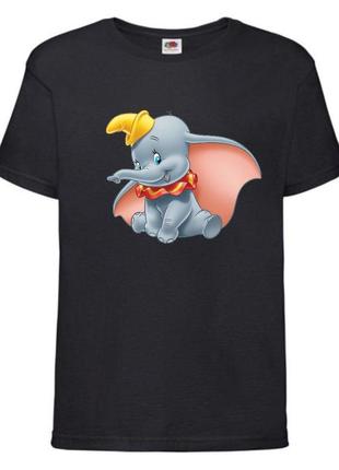 Футболка детская дамбо (dumbo)черный (top dmb1 blc)