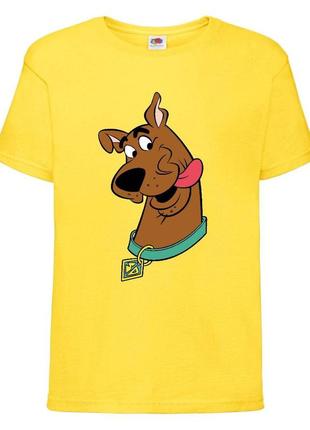 Футболка детская скуби-ду 2 (scooby-doo) желтая