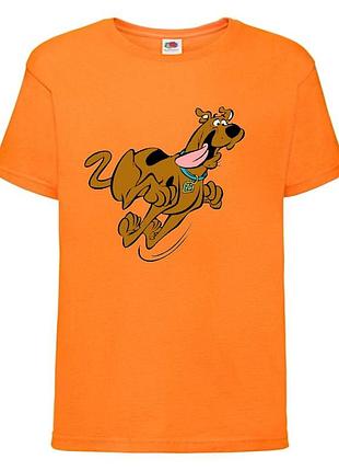 Футболка детская скуби-ду 3 (scooby-doo) оранжевая