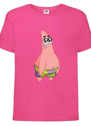 Футболка детская спанч боб 20 (sponge bob) розовая