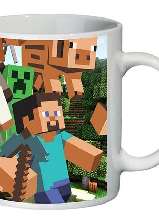 Кружка майнкрафт minecraft supercup (чашка-sc-mn05)