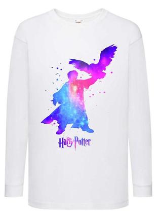 Лонгслив реглан гарри поттер (brawl stars 002) размер 116-140-152 белый