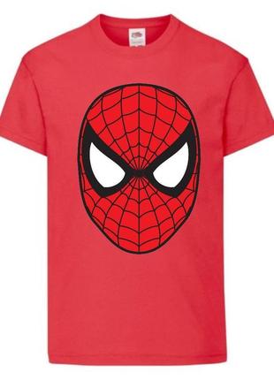 Футболка человек паук (spiderman-002) красная