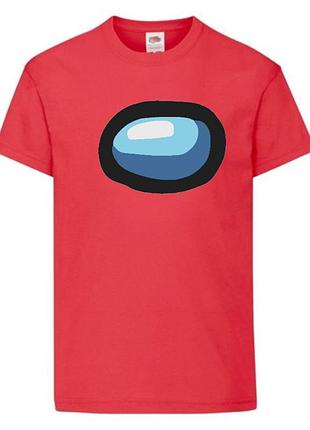 Футболка амонг ас (among us-04) красная 116-128-140-152-164 размер