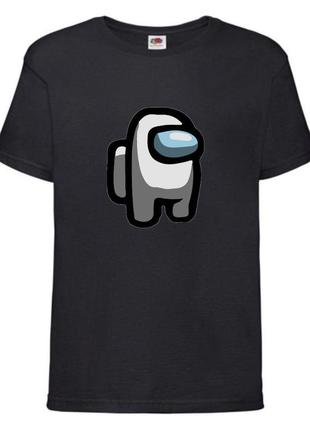 Футболка амонг ас (among us-05) черная 116-128-140-152-164 размер
