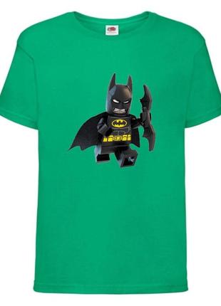 Футболка лего нинзяго лего муви лего бэтмен (lego-10) зеленая 104-116-128-140-152-164 размер