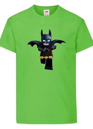 Футболка лего нинзяго лего муві лего бетмен (lego-012) світло зелена 104-116-128-140-152-164 розмір