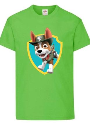 Футболка детская щенячий патруль (paw patrol-06) трекер