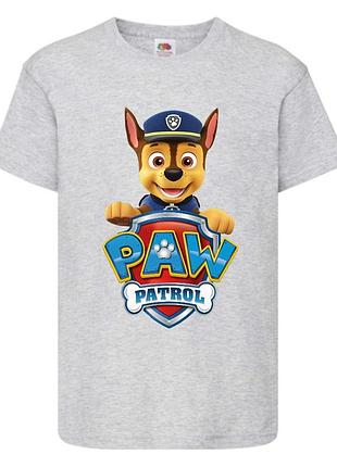 Футболка детская щенячий патруль (paw patrol-01) гончик чейз