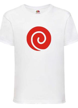 Футболка наруто (naruto - 0034) белая 104-116-128-140-152-164 размер