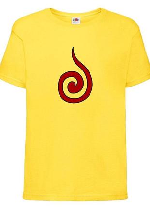 Футболка наруто (naruto - 0038) желтая 104-116-128-140-152-164 размер