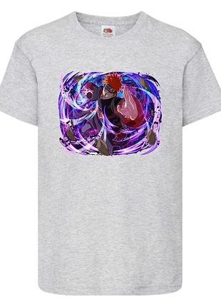 Футболка наруто (naruto - 009) серая 104-116-128-140-152-164 размер