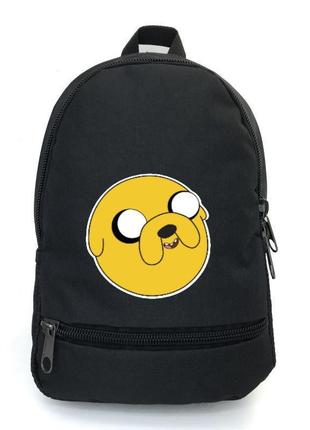 Рюкзак время приключений подростковый cappuccino toys (adventure time 006-black) черный