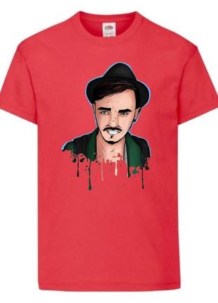 Футболка эдисон перец (ed-04) красная 104-116-128-140-152-164