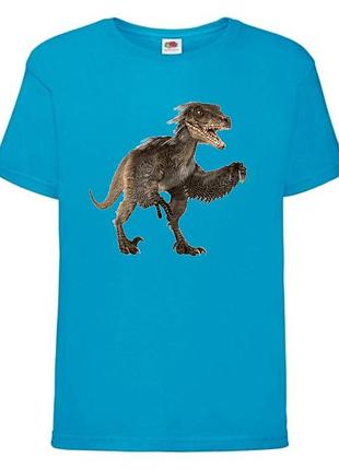 Футболка jurasic_park_0015 синяя 98-104-116-128-140-152-164