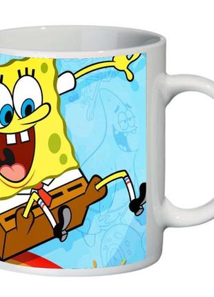 Кружка спанч боб supercup губка боб квадратные штаны (чашка-sc-sb-0029)