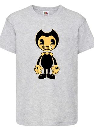 Футболка бенди и чернильная машина 0025 серая 98-104-116-128-140-152-164 размер