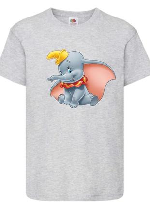 Футболка детская дамбо (dumbo) серо-лиловый (top dmb1 gr)