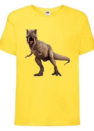 Футболка jurasic_park_0014 жовта 98-104-116-128-140-152-164