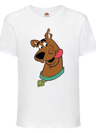 Футболка детская скуби-ду 2 (scooby-doo) белая