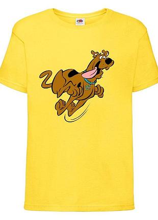 Футболка детская скуби-ду 3 (scooby-doo) желтая