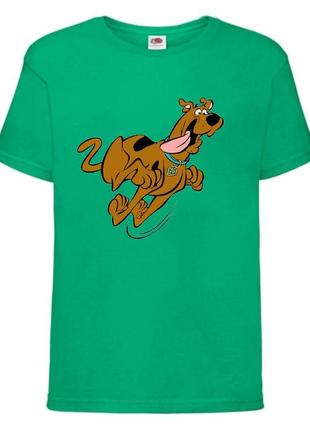 Футболка детская скуби-ду 3 (scooby-doo) зеленая