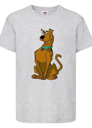 Футболка детская скуби-ду 8 (scooby-doo)  серая