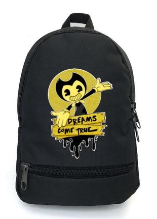 Рюкзак бенді bendi підлітковий cappuccino toys (bendi-008-black) чорний