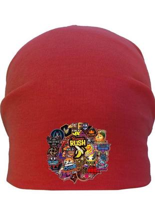 Шапка детская контр страйк 006 (csg-006) красная, размер 50-52, 54-56 см