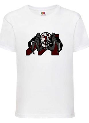 Футболка кибер панк 0010 (cyber punk) детская (crk-0010), цвет белый, размер 116-128-140-152-164