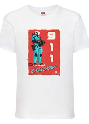 Футболка кибер панк 0015 (cyber punk) детская (crk-0015), цвет белый, размер 116-128-140-152-164