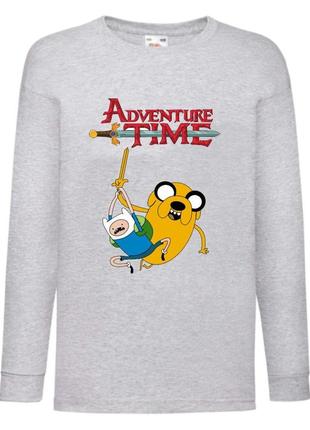 Лонгслив реглан время приключений 0012 (adt 0012) размер 98-104-116-128-140-152-164 серый