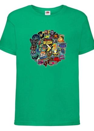Футболка детская контр страйк 007 (csg-007) зеленая, размер 104-116-128-140-152-164