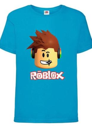 Футболка дитяча роблокс roblox (rb-05) синя