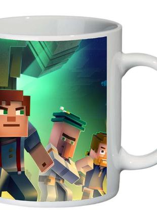 Кружка майнкрафт minecraft supercup (чашка-sc-mn08)