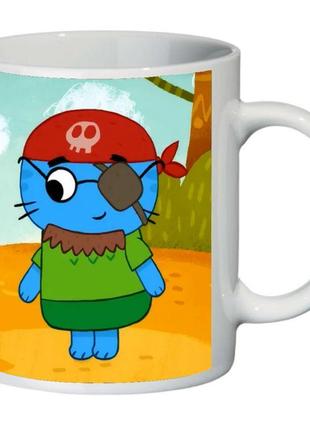 Кружка котики вперед! котя и катя supercup (чашка-sc-кв12)