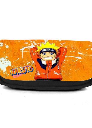 Школьный пенал наруто 0025 (naruto) органайзер универсальный (nrt-0025-blc) черный