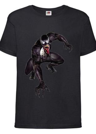 Футболка веном (venom-001) черная