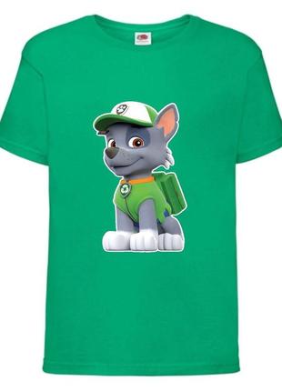Футболка детская щенячий патруль (paw patrol-06) рокки