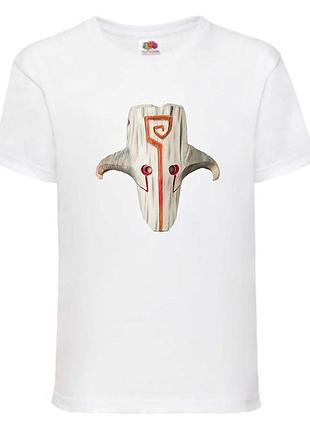 Футболка дота_2 (dota_2-004) белая 116-128-140-152-164 размер