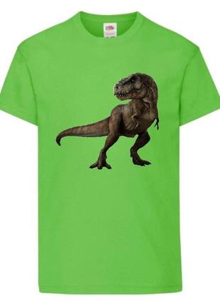 Футболка jurasic_park_002 салатовая 98-104-116-128-140-152-164