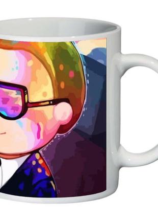 Кружка рик и морти (чашка-sc-rm-002)