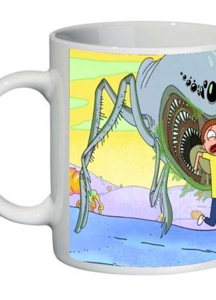 Кружка рик и морти (чашка-sc-rm-0010)