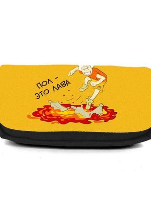 Школьный пенал влад а4 органайзер универсальный (а4-001) черный