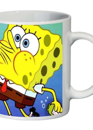 Кружка спанч боб supercup губка боб квадратные штаны (чашка-sc-sb-0017)