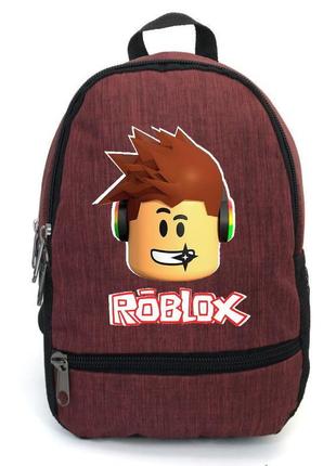 Рюкзак роблокс подростковый cappuccino toys roblox-002 бордовый