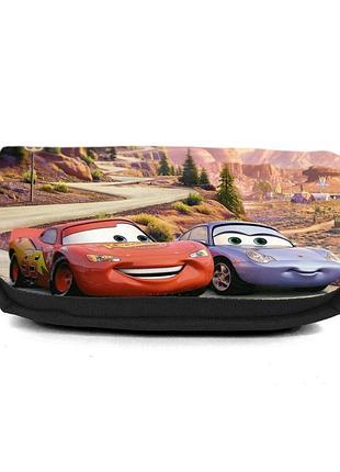 Школьный пенал тачки органайзер универсальный (tachki-003-black) черный