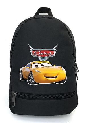 Рюкзак тачки підлітковий cappuccino toys (tachki-004-black) чорний