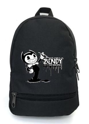 Рюкзак бенди bendi подростковый cappuccino toys (bendi-001-black) черный