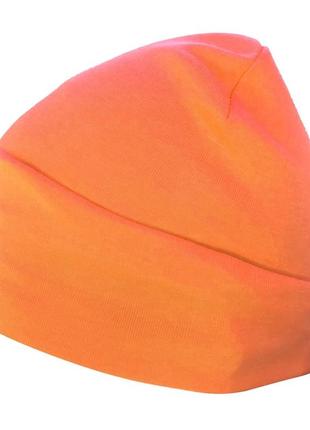Шапка детская тачки 003 оранжевая (cr-003) размеры 50-52 см, 54-56 см2 фото